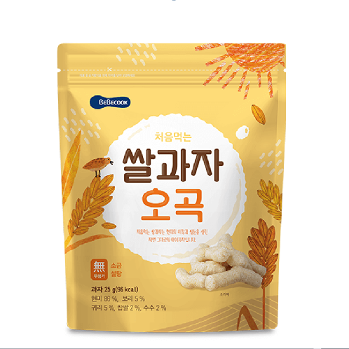 Wise Mom Rice Snack Grains Flavor