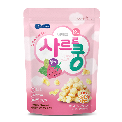 Melting Puff Strawberry Flavor